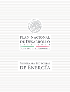 Programa Sectorial de Energía 2013-2018