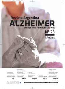 Revista Argentina - ALZHEIMER ARGENTINA