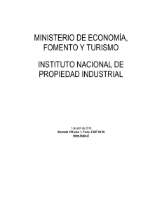 ministerio de economía, fomento y turismo instituto nacional