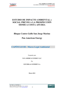 ESTUDIO DE IMPACTO AMBIENTAL y SOCIAL