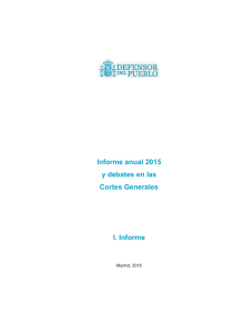 Informe Defensor del Pueblo 2015 II.PP.