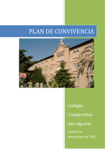 plan de convivencia - Colegio San Agustín