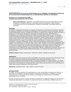Página | 1 - Acta Odontológica Venezolana