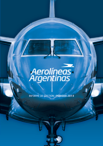 8.343.355 pasajeros - Aerolineas Argentinas