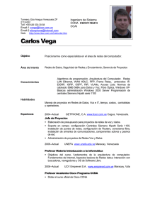 Curr  culo profesional Carlos Vega