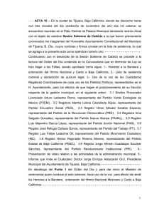 Acta 16 - Sesión de Cabildo 28 de Noviembre de 2014