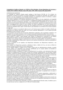 Comunidad de Castilla-La Mancha. Ley 9/1990, de 28 de