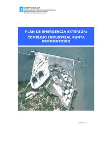 plan de emergencia exterior: complejo industrial