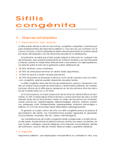 Sífilis Congénita - Secretaría Distrital de Salud
