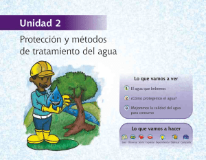 Unidad 2. Protección y métodos de tratamiento del agua