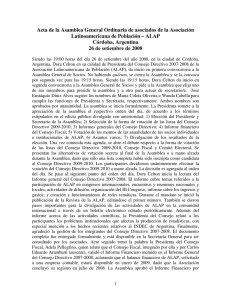 español - Asociación Latinoamericana de Población (ALAP)