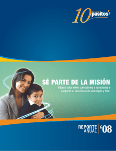 para ver el informe anual 2008