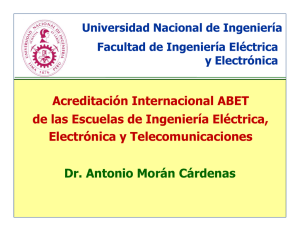 Charla Docente - Facultad de Ingeniería Eléctrica y Electrónica