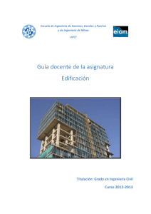 Edificación - Universidad Politécnica de Cartagena