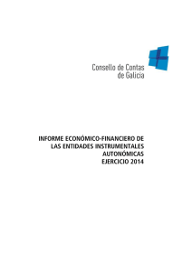 informe económico-financiero de las entidades instrumentales