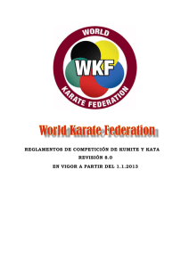 Reglamento WKF 2013