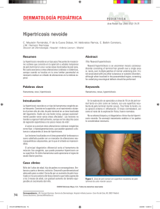 Hipertricosis nevoide - Acta Pediátrica Española