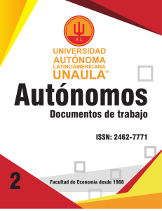 Tasa de Usura - Universidad Autónoma Latinoamericana