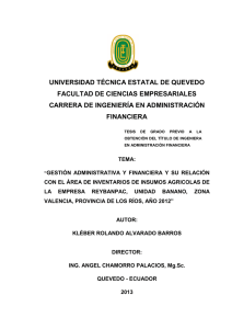 universidad técnica estatal de quevedo facultad de ciencias