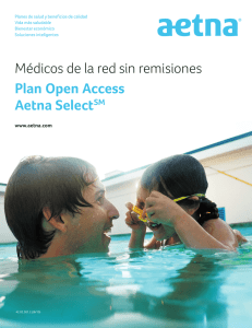 Spanish Open Access Aetna Select Member Brochure