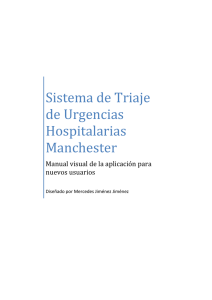 Manual Sistema Triaje Urgencias Hospitalarias Manchester