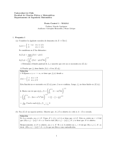 Universidad de Chile Facultad de Ciencias F&iacute;sicas y Matem&aacute;ticas