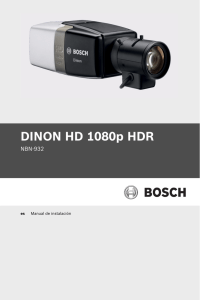 DINON HD 1080p HDR - Bosch Security Systems