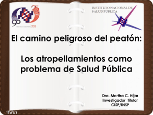 Diapositiva 1 - ESPM - Escuela de Salud Pública de México