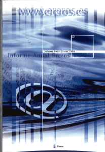 Informe anual 1999