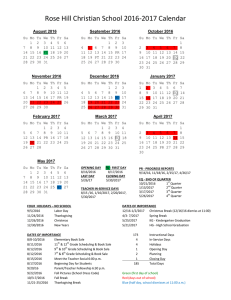 2016 17 School Calendar CalendarLabs com