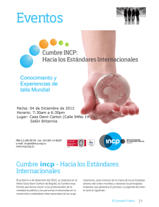 Eventos - Instituto Nacional de Contadores Públicos de Colombia