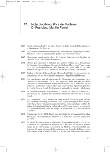 Nota biobibliográfica - Universidad Autónoma de Madrid