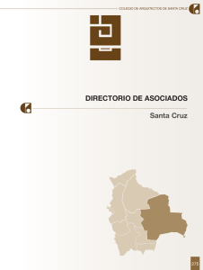 DIRECTORIO DE ASOCIADOS Santa Cruz