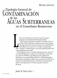 CONTAMINACIÓN AGUAS SUBTERRÁNEAS