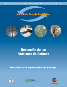 Reducción de las Emisiones de Carbono - Bun-CA