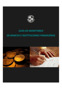Guía de Monitoreo de Bancos e Instituciones Financieras