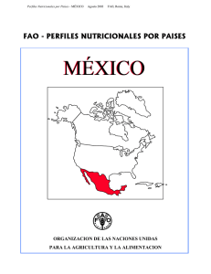 perfiles nutricionales por paises méxico