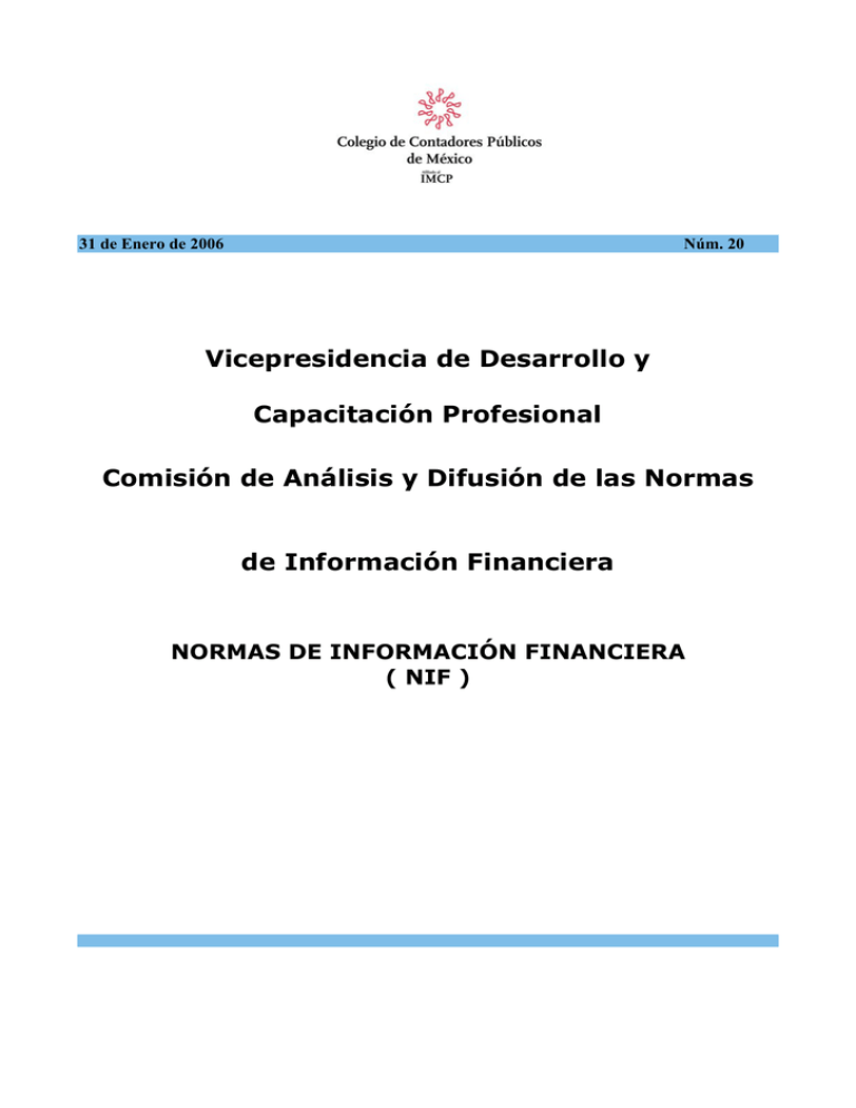 Normas De Información Financiera