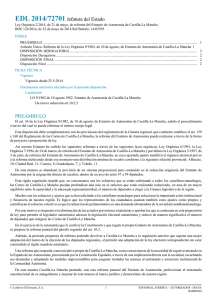 Ley Orgánica 2/2014, de 21 de mayo, de reforma del Estatuto de