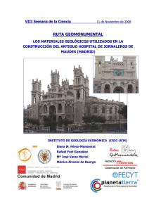 Ruta Geomonumental - Universidad Complutense de Madrid