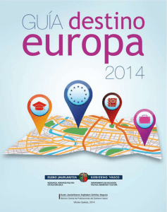 guía Destino Europa 2014