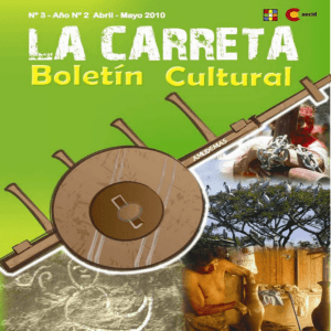 Boletin Cultural La Carreta Edición Abril - Mayo