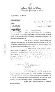Resolución D.G.N. Nº 1107/15 - Ministerio Público de la Defensa