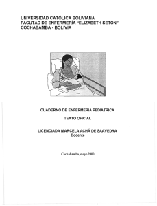 t - Organización Panamericana de la Salud. Bolivia