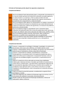 Competencias Fisioterapia - Universidad Pública de Navarra