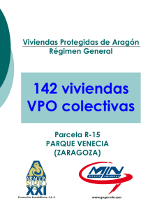 142 viviendas VPO colectivas - Aragón Siglo XXI Promoción