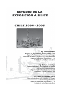 Estudio de Exposición a Sílice en Chile 2004-2005