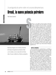Brasil, la nueva potencia petrolera