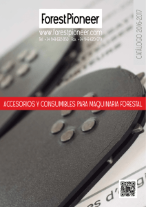 Catálogo Accesorios y consumibles para