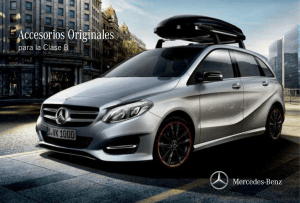 Accesorios Originales - Grupo Itra Mercedes en Madrid